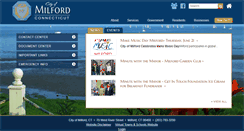 Desktop Screenshot of ci.milford.ct.us